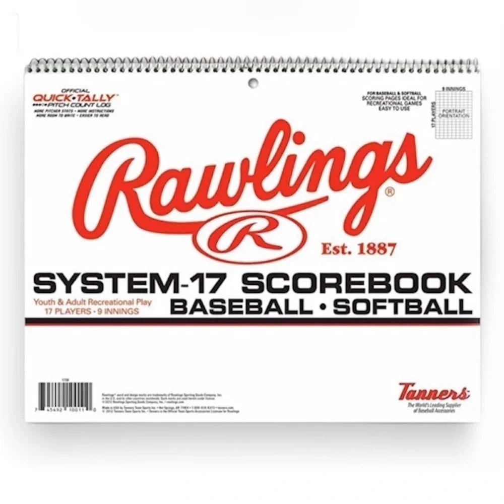 Rawlings System-17 Baseball & Softball Scorebook